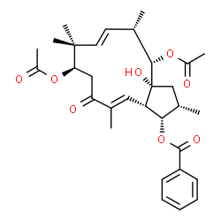 ChemSpider 2D Image | Euphornin C | C31H40O8