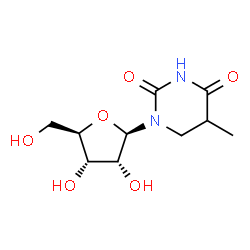 ChemSpider 2D Image | 5-Methyl-5,6-dihydrouridine | C10H16N2O6