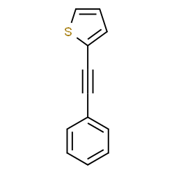 ChemSpider 2D Image | 2-(phenylethynyl)thiophene | C12H8S