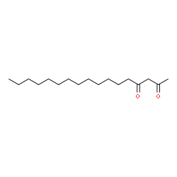 ChemSpider 2D Image | 2,4-Heptadecanedione | C17H32O2