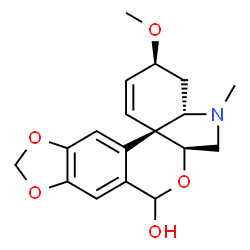ChemSpider 2D Image | 6alpha-epipretazettine | C18H21NO5