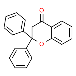 ChemSpider 2D Image | 2,2-diphenylchroman-4-one | C21H16O2
