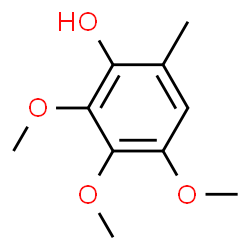 ChemSpider 2D Image | 2,3,4-Trimethoxy-6-methylphenol | C10H14O4