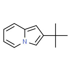 ChemSpider 2D Image | 2-tert-butylindolizine | C12H15N