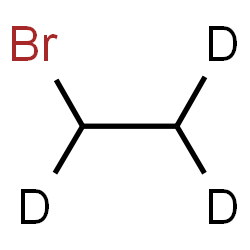 ChemSpider 2D Image | Bromo(1,2,2-~2~H_3_)ethane | C2H2D3Br