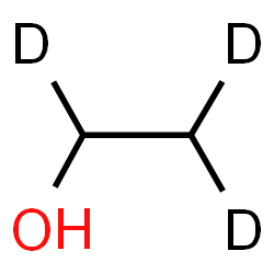 ChemSpider 2D Image | (1,2,2-~2~H_3_)Ethanol | C2H3D3O