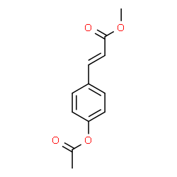 ChemSpider 2D Image | methyl p-coumarate acetate | C12H12O4