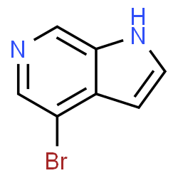 ChemSpider 2D Image | 4-Bromo-1H-pyrrolo[2,3-c]pyridine | C7H5BrN2
