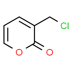 ChemSpider 2D Image | 3-(Chloromethyl)-2H-pyran-2-one | C6H5ClO2