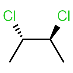 ChemSpider 2D Image | (2S,3S)-2,3-Dichlorobutane | C4H8Cl2