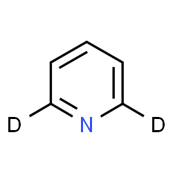 ChemSpider 2D Image | (2,6-~2~H_2_)Pyridine | C5H3D2N