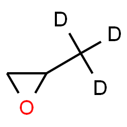 ChemSpider 2D Image | Oxirane, methyl-d3- | C3H3D3O