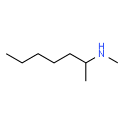 ChemSpider 2D Image | methylaminoheptane | C8H19N