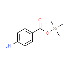 ChemSpider 2D Image | Trimethylsilyl 4-aminobenzoate | C10H15NO2Si