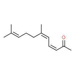 ChemSpider 2D Image | (3Z,5Z)-pseudoionone | C13H20O