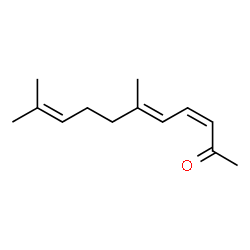 ChemSpider 2D Image | (3Z,5E)-pseudoionone | C13H20O