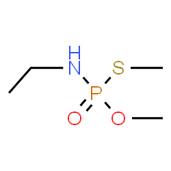 ChemSpider 2D Image | O,S-Dimethyl ethylphosphoramidothioate | C4H12NO2PS