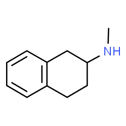ChemSpider 2D Image | N-Methyl-1,2,3,4-tetrahydronaphthalen-2-amin | C11H15N