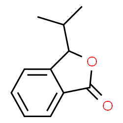 ChemSpider 2D Image | 3-Isopropyl-2-benzofuran-1(3H)-one | C11H12O2