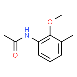 ChemSpider 2D Image | N-(2-Methoxy-3-methylphenyl)acetamide | C10H13NO2