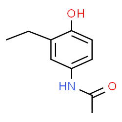 ChemSpider 2D Image | N-(3-Ethyl-4-hydroxyphenyl)acetamide | C10H13NO2