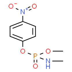 ChemSpider 2D Image | Methyl 4-nitrophenyl methylphosphoramidate | C8H11N2O5P