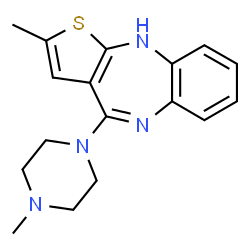 ChemSpider 2D Image | Olanzapine | C17H20N4S