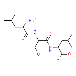 ChemSpider 2D Image | leu-ser-leu | C15H29N3O5