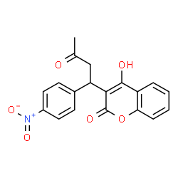 ChemSpider 2D Image | acenocoumarol | C19H15NO6