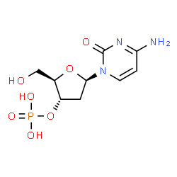 ChemSpider 2D Image | 2'-Deoxy-3'-cytidylic acid | C9H14N3O7P