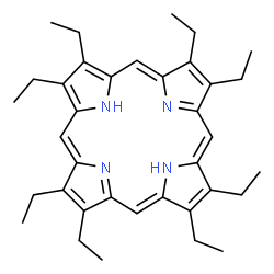 ChemSpider 2D Image | octaethylporphyrin | C36H46N4