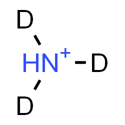 ChemSpider 2D Image | (~2~H_3_)Ammonium | HD3N