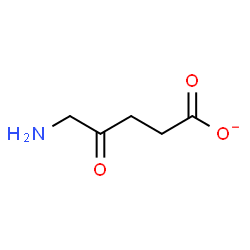 ChemSpider 2D Image | 5-amino-levulinate | C5H8NO3