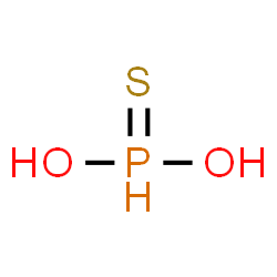 ChemSpider 2D Image | Phosphonothioic O,S-acid | H3O2PS