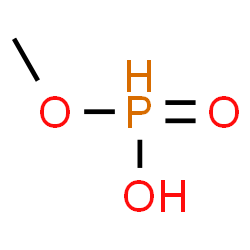 ChemSpider 2D Image | Methyl hydrogenphosphonate | CH5O3P