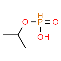 ChemSpider 2D Image | Isopropyl hydrogen phosphonate | C3H9O3P