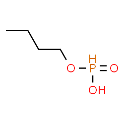 ChemSpider 2D Image | Butyl hydrogen phosphonate | C4H11O3P