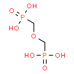 ChemSpider 2D Image | [Oxybis(methylene)]bis(phosphonic acid) | C2H8O7P2