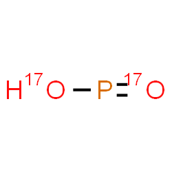ChemSpider 2D Image | (~17~O_2_)Phosphinic acid | H317O2P