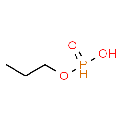 ChemSpider 2D Image | Propyl hydrogen phosphonate | C3H9O3P