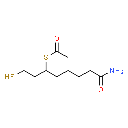 ChemSpider 2D Image | S(6)-acetyldihydrolipoamide | C10H19NO2S2
