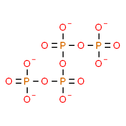 ChemSpider 2D Image | Tetraphosphoric acid, ion(6-) | O13P4