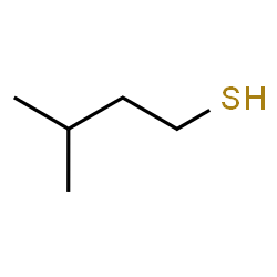 ChemSpider 2D Image | Isopentanethiol | C5H12S