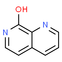 ChemSpider 2D Image | 1,7-naphthyridin-8-ol | C8H6N2O