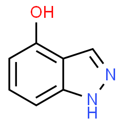 ChemSpider 2D Image | 1H-Indazol-4-ol | C7H6N2O