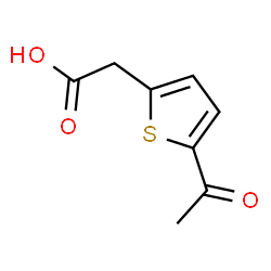 ChemSpider 2D Image | (5-Acetyl-2-thienyl)acetic acid | C8H8O3S