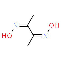 ChemSpider 2D Image | (Z,Z)-Dimethylglyoxime | C4H8N2O2