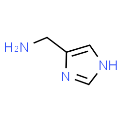 ChemSpider 2D Image | (1H-IMIDAZOL-4-YL)METHANAMINE | C4H7N3