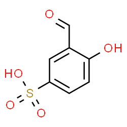 ChemSpider 2D Image | 3-Formyl-4-hydroxybenzenesulfonic acid | C7H6O5S