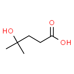 ChemSpider 2D Image | 4-Hydroxy-4-methylpentanoic acid | C6H12O3